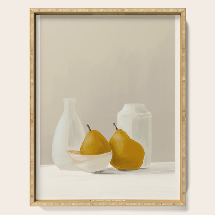 Minimalist Still Life 8 Serving Tray Gallery Image 1
