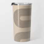 Adina - Mid Century Modern Abstract Art Travel Mug Gallery Image 3
