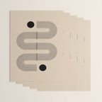 Adina - Mid Century Modern Abstract Art Wrapping Paper Gallery Image 3