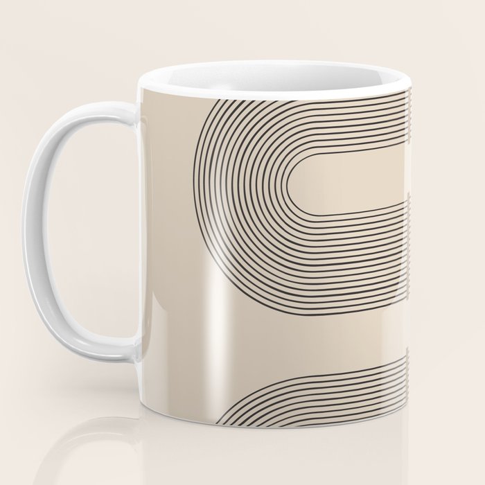 Adina - Mid Century Modern Abstract Art Coffee Mug Gallery Image 3