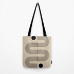Adina - Mid Century Modern Abstract Art Tote Bag Gallery Image 2
