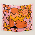 Scorpio Groovy Boot Wall Tapestry Gallery Image 4