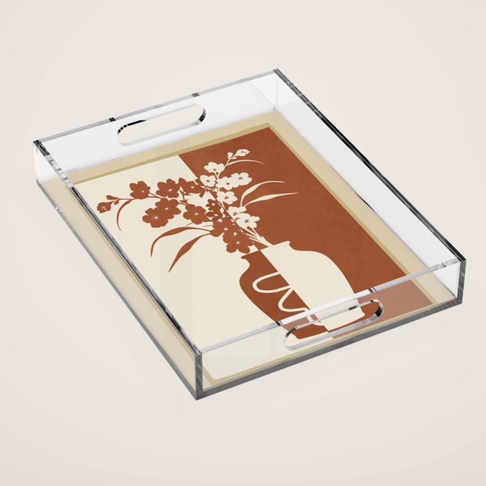 Botanical Contras 6 Acrylic Tray Gallery Image 1