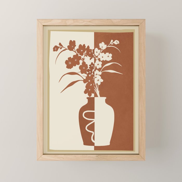 Botanical Contras 6 Mini Art Print Gallery Image 1