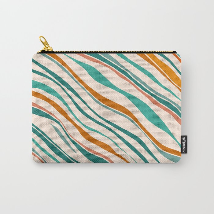 Southwest Abstract Stripes Carry All Pouch Gallery Image 1