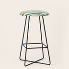 Southwest Abstract Stripes Stool Gallery Image 1