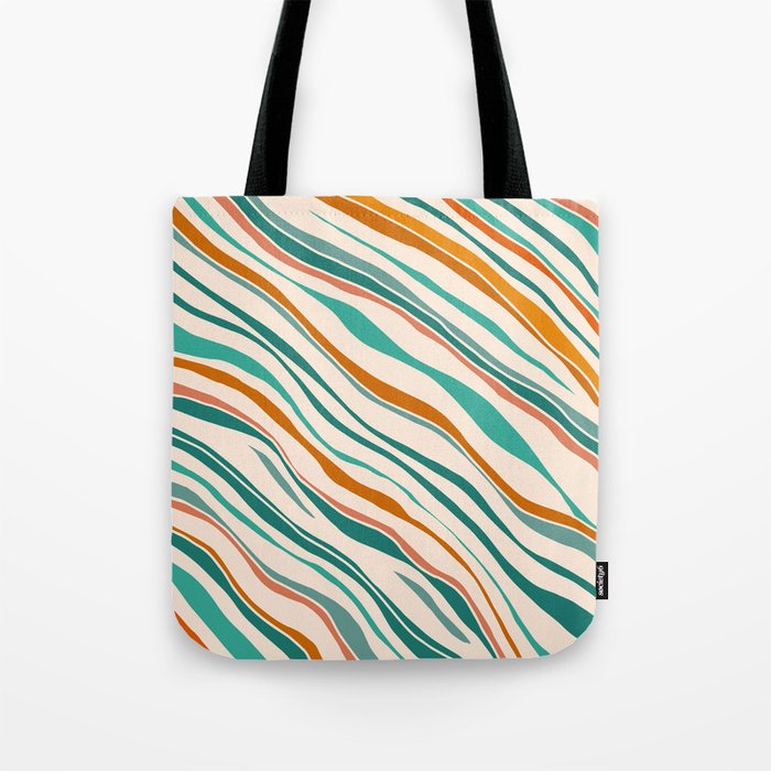 Southwest Abstract Stripes Tote Bag Gallery Image 1