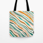 Southwest Abstract Stripes Tote Bag Gallery Image 1