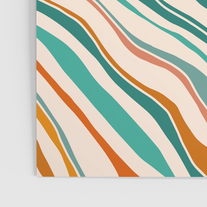 Southwest Abstract Stripes Poster Gallery Image 3