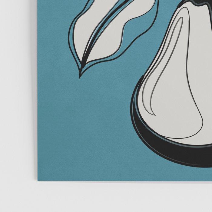 Line Art Pears 1 Poster Gallery Image 3