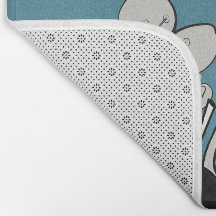 Line Art Pears 1 Bath Mat Gallery Image 2