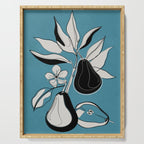 Line Art Pears 1 Serving Tray Gallery Image 1