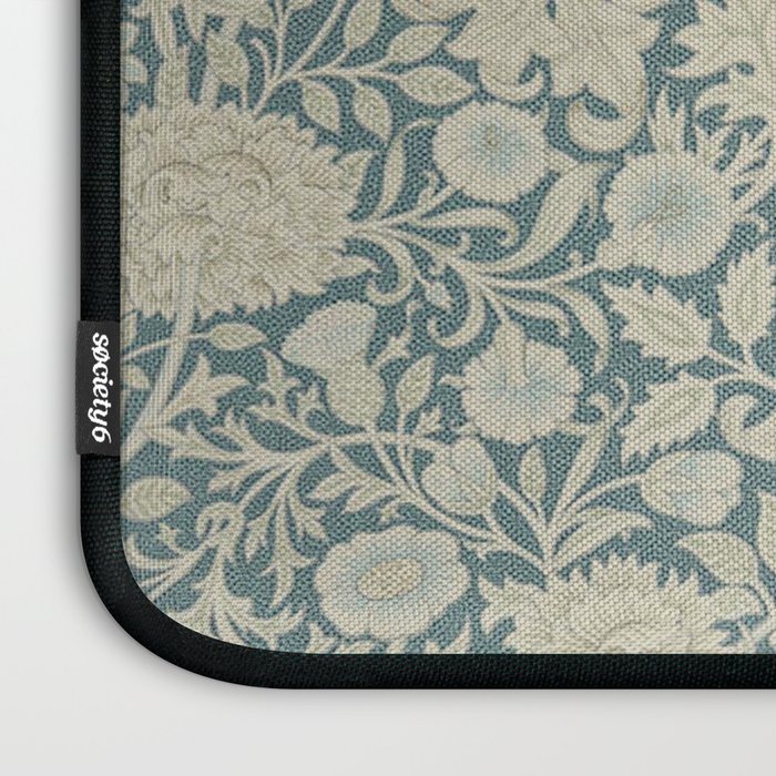 William Morris Double Bough Slate Blue Laptop Sleeve Gallery Image 3
