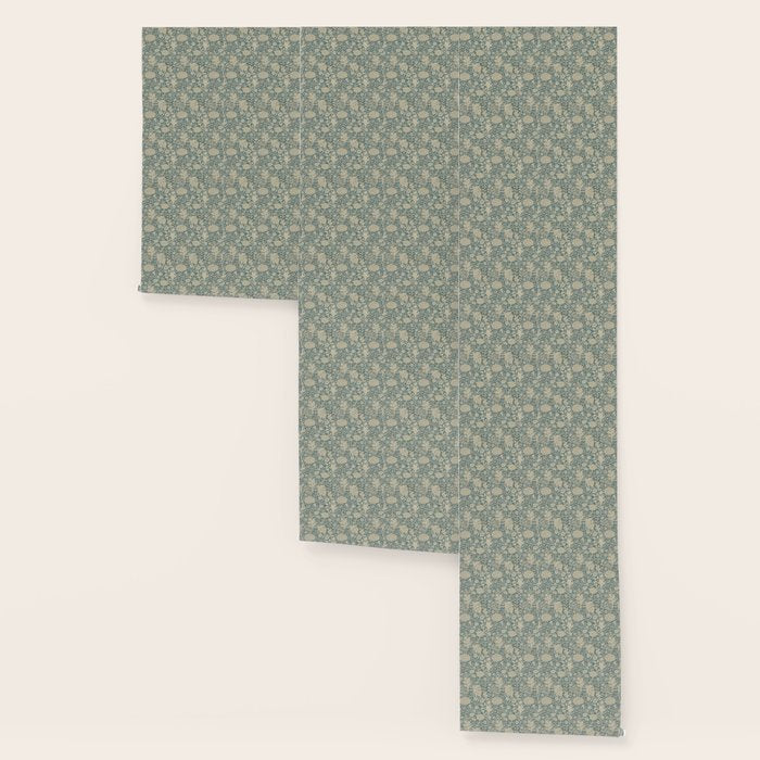 William Morris Double Bough Slate Blue Wallpaper Gallery Image 3