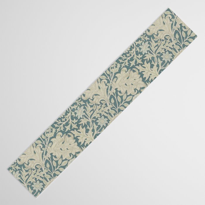William Morris Double Bough Slate Blue Table Runner Gallery Image 3
