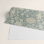 William Morris Double Bough Slate Blue Wrapping Paper Gallery Image 2
