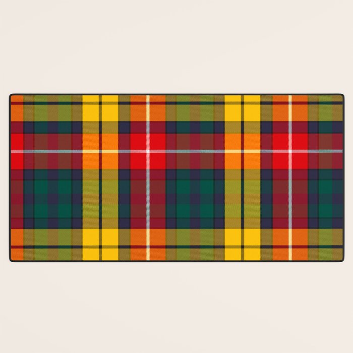 Buchanan Scottish Tartan Desk Mat Gallery Image 3
