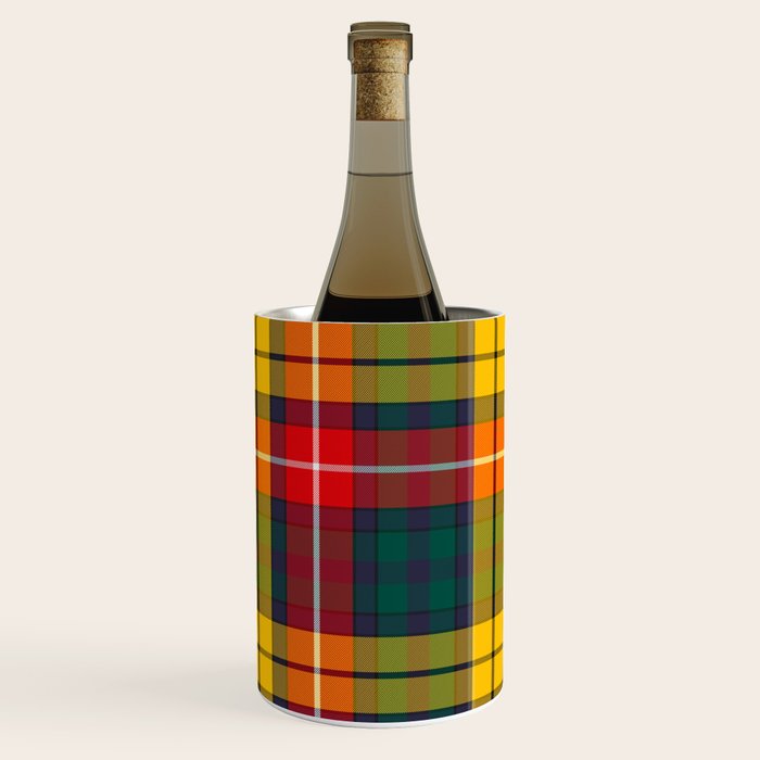 Buchanan Scottish Tartan Wine Chiller Gallery Image 1
