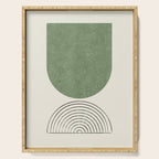 Arch balance green 2 Serving Tray Gallery Image 1