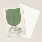 Arch balance green 2 Stationery Card Gallery Image 2