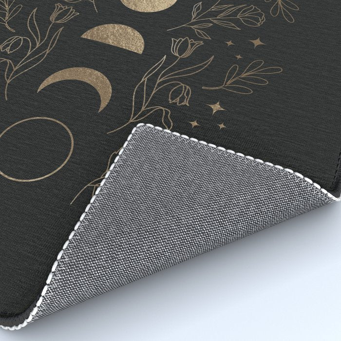 Gold Moon Phases Rug Gallery Image 4