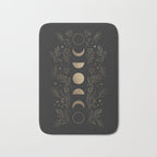 Gold Moon Phases Bath Mat Gallery Image 1