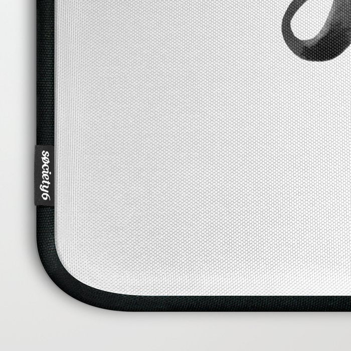 Jolly AF - Black Typography Laptop Sleeve Gallery Image 3