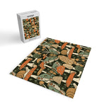Mushroom Garden Winter Night Jigsaw Puzzle Gallery Image 2