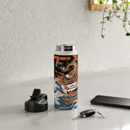 The black Great Ramen Water Bottle Gallery Image 4