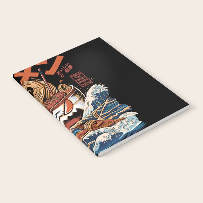 The black Great Ramen Notebook Gallery Image 2