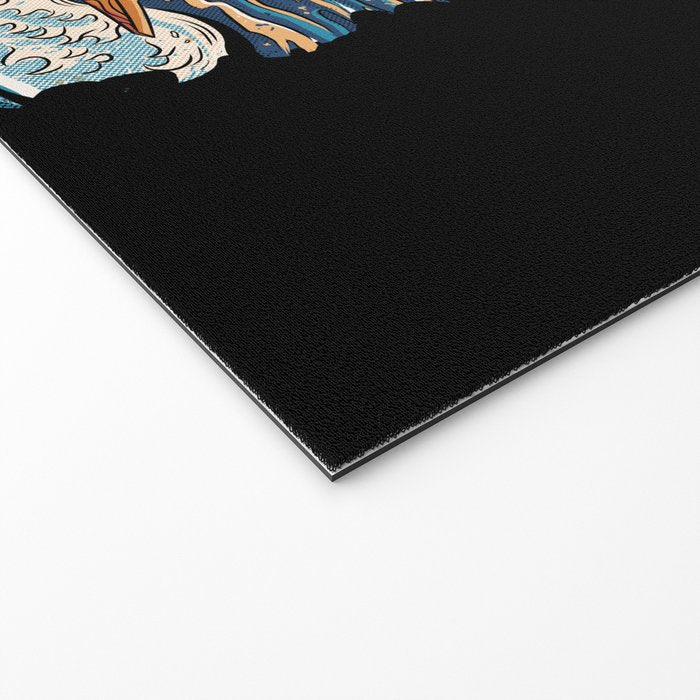 The black Great Ramen Welcome Mat Gallery Image 2