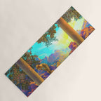 Daybreak By Maxfield Parrish Yoga Mat Gallery Image 1