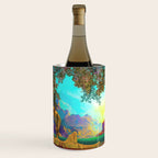 Daybreak By Maxfield Parrish Wine Chiller Gallery Image 1