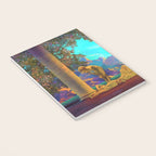 Daybreak By Maxfield Parrish Notebook Gallery Image 3