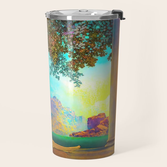 Daybreak By Maxfield Parrish Travel Mug Gallery Image 2