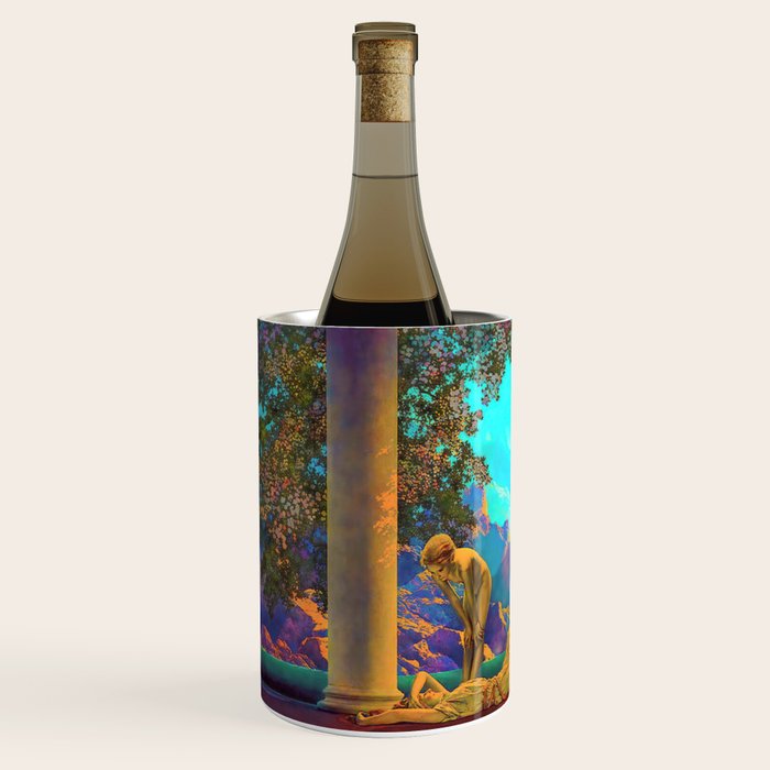 Daybreak By Maxfield Parrish Wine Chiller Gallery Image 2