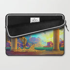Daybreak By Maxfield Parrish Laptop Sleeve Gallery Image 2