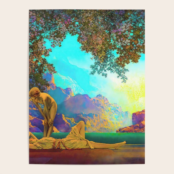 Daybreak By Maxfield Parrish Poster Gallery Image 4
