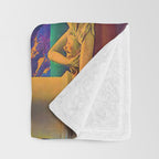 Daybreak By Maxfield Parrish Throw Blanket Gallery Image 3