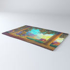 Daybreak By Maxfield Parrish Rug Gallery Image 3