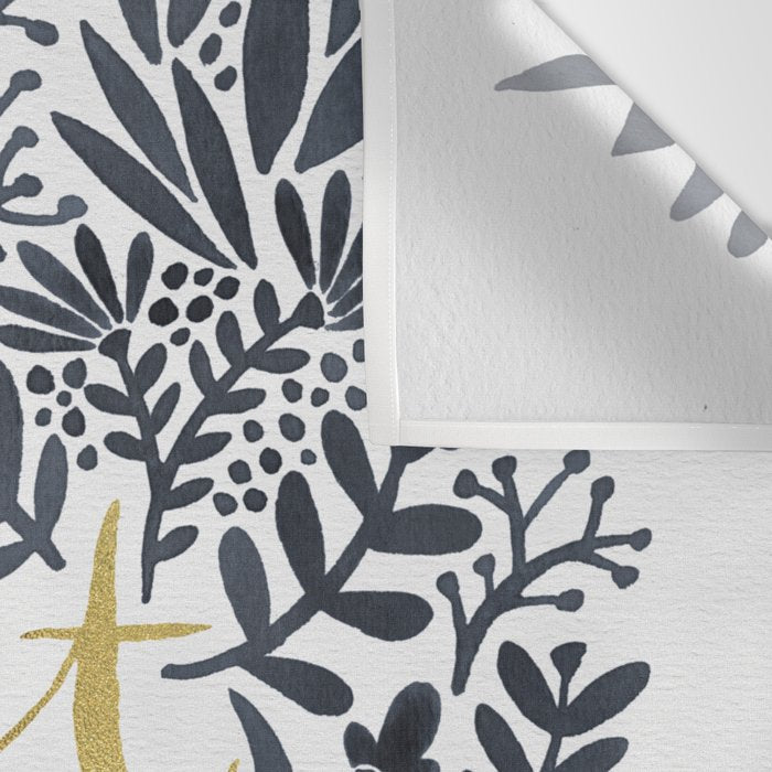 C'est la Vie - Grey & Gold Wall Tapestry Gallery Image 3