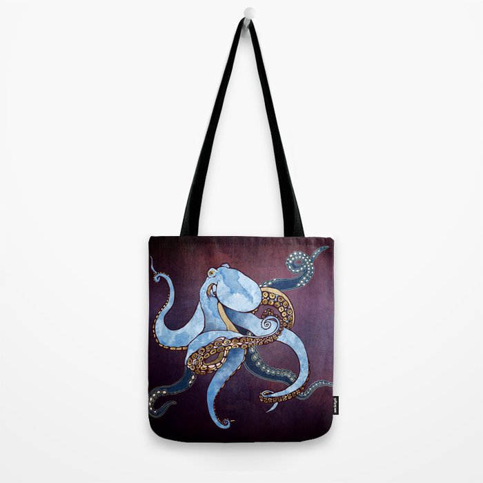 Metallic Octopus III Tote Bag Gallery Image 2