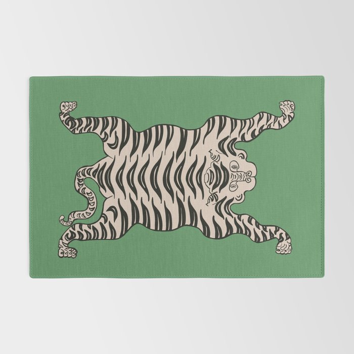 Tiger Green Rug Gallery Image 2