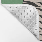 Tiger Green Bath Mat Gallery Image 2