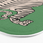 Tiger Green Bath Mat Gallery Image 3
