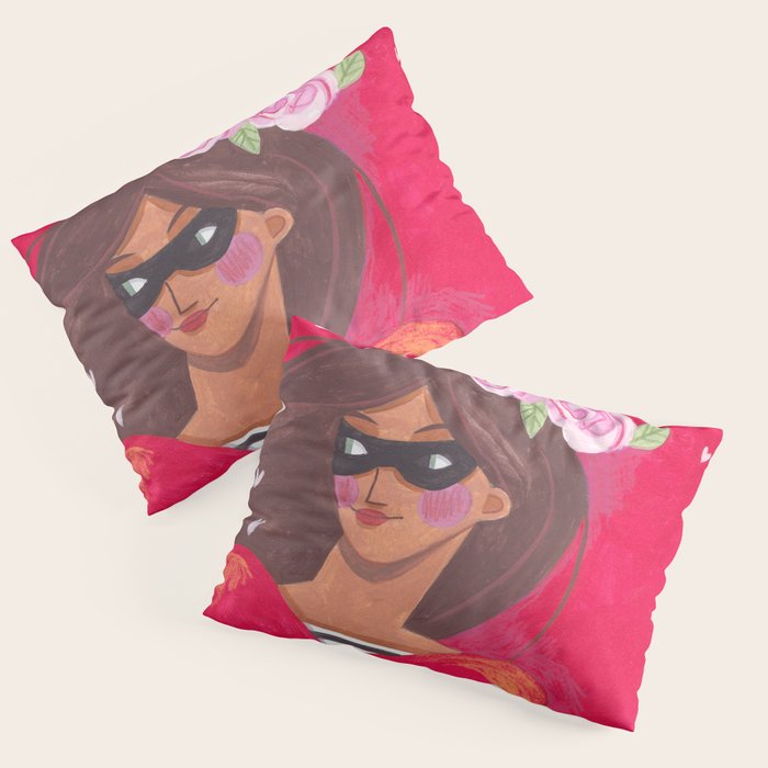 Portrait woman you stole my heart Pillow Sham Gallery Image 3