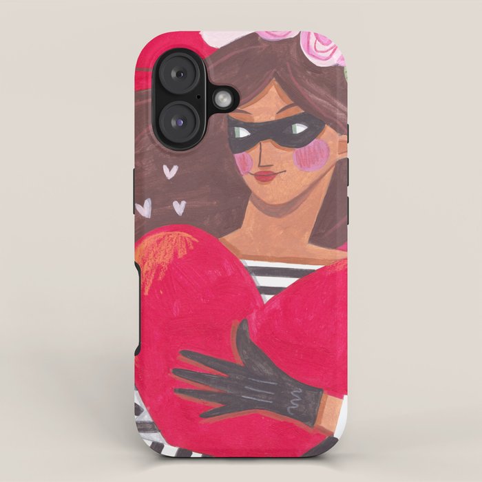 Portrait woman you stole my heart iPhone Case Gallery Image 1