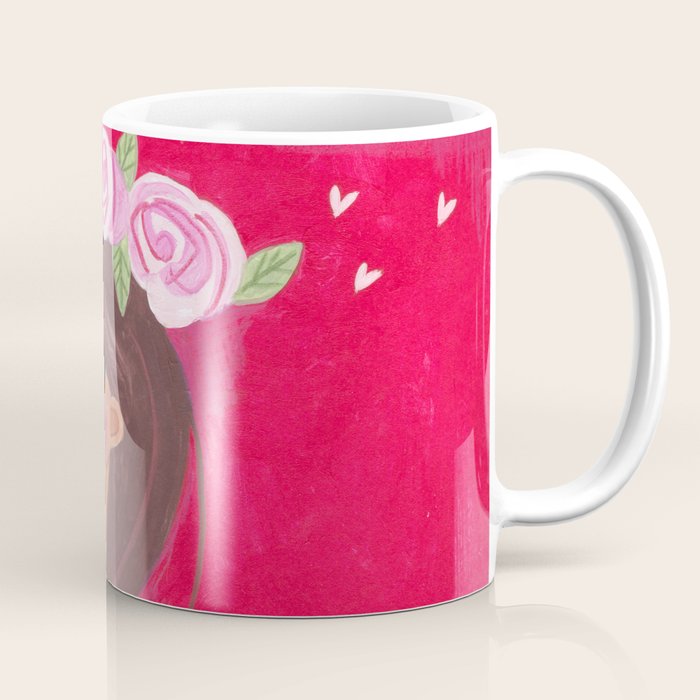 Portrait woman you stole my heart Coffee Mug Gallery Image 1
