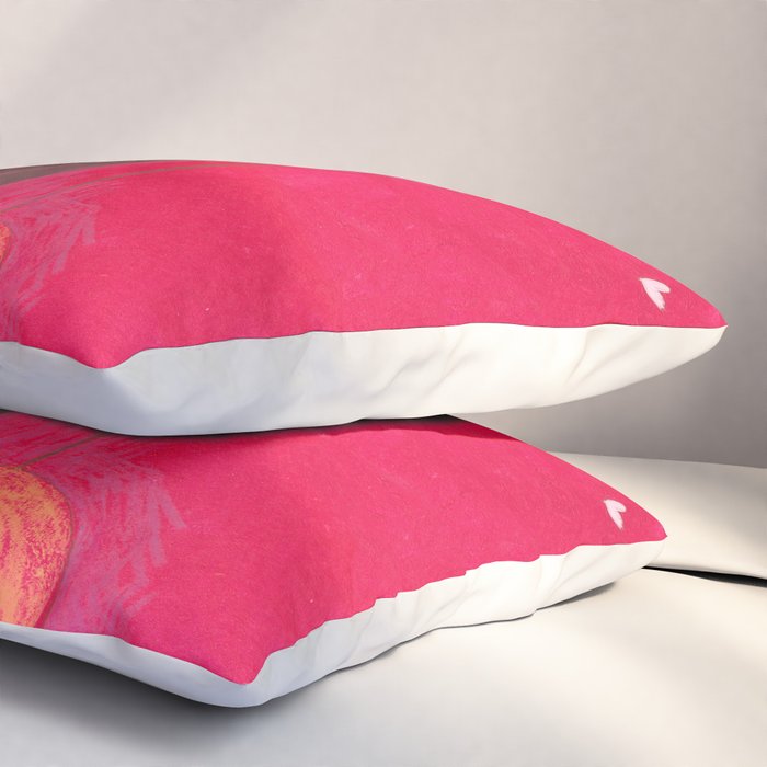 Portrait woman you stole my heart Pillow Sham Gallery Image 3