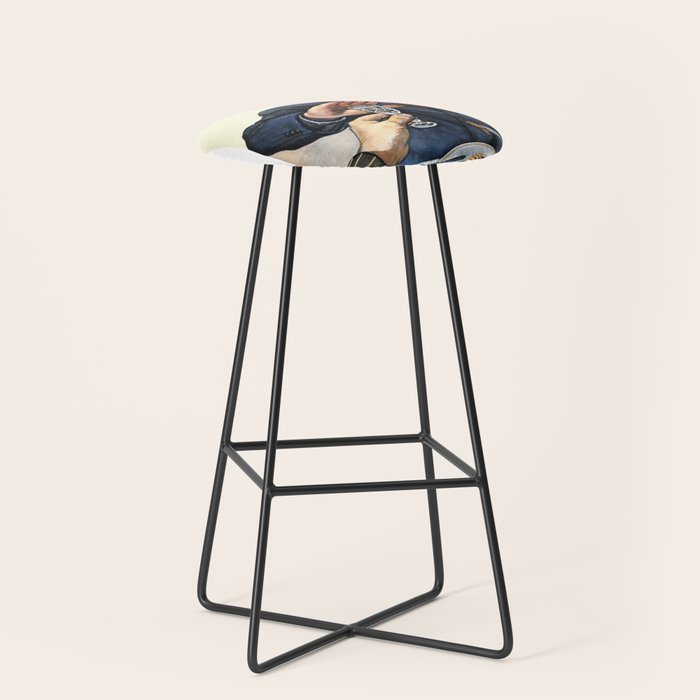 Anti Alcohol Vintage Soviet - HET - Soviet Anti Alcohol Propaganda - 1954-Het No To Alcohol Soviet Union Propaganda Stool Gallery Image 1